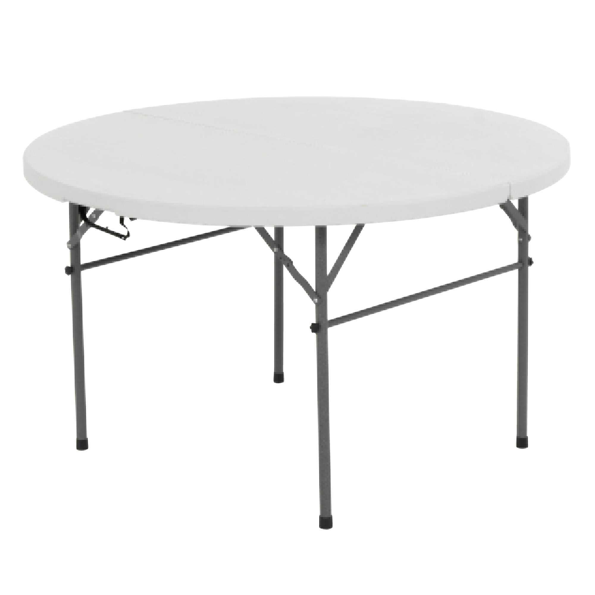 48-inch Round Fold-In-Half Table